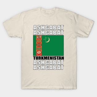 Flag of Turkmenistan T-Shirt